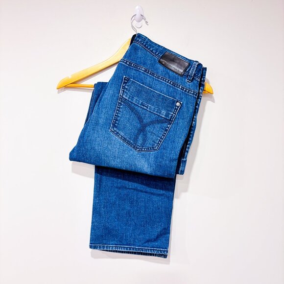 CALVIN KLEIN Light wash blue jeans men | Straight classic fit | Size 36 * - Picture 9 of 10